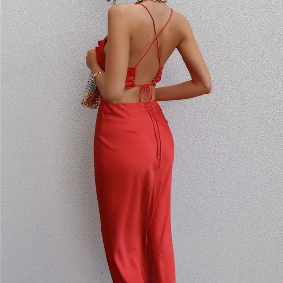 NWT Charis Slip Midi Dress - Runaway The Label - Picture 3 of 7